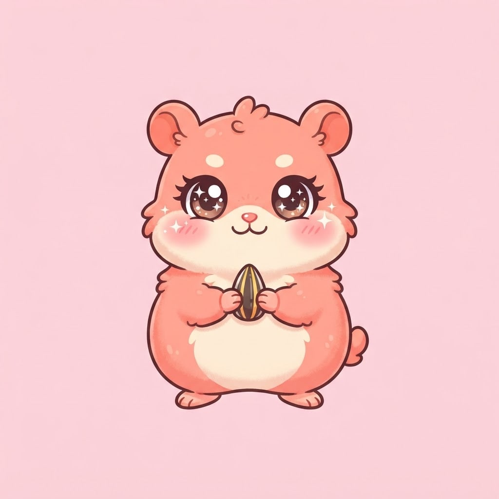 Little Friend - Coral Hamster