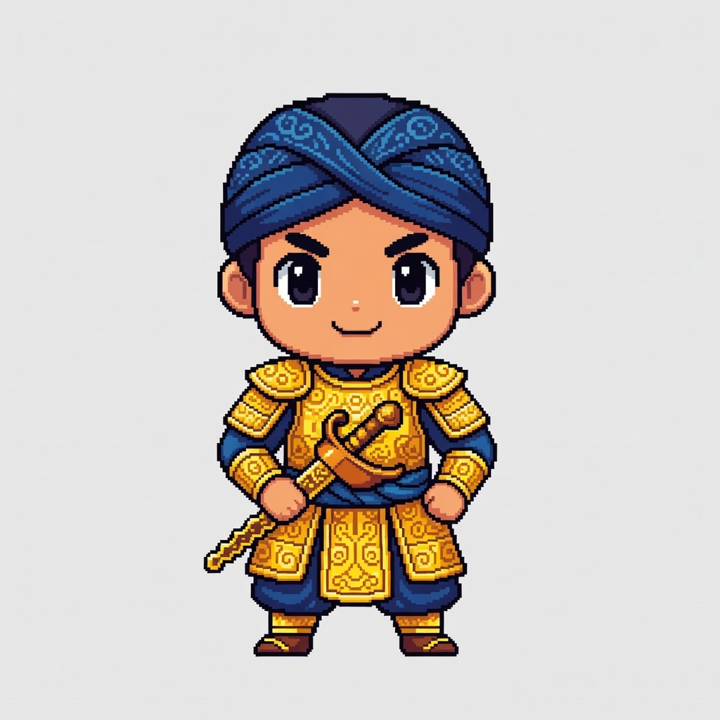 Majapahit Warrior - Pixel Concept