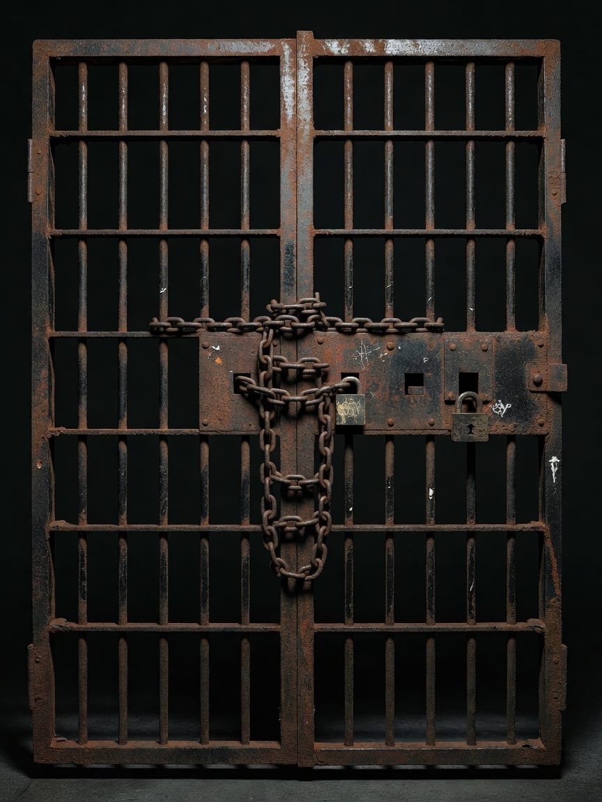 Rusted Exit Gate