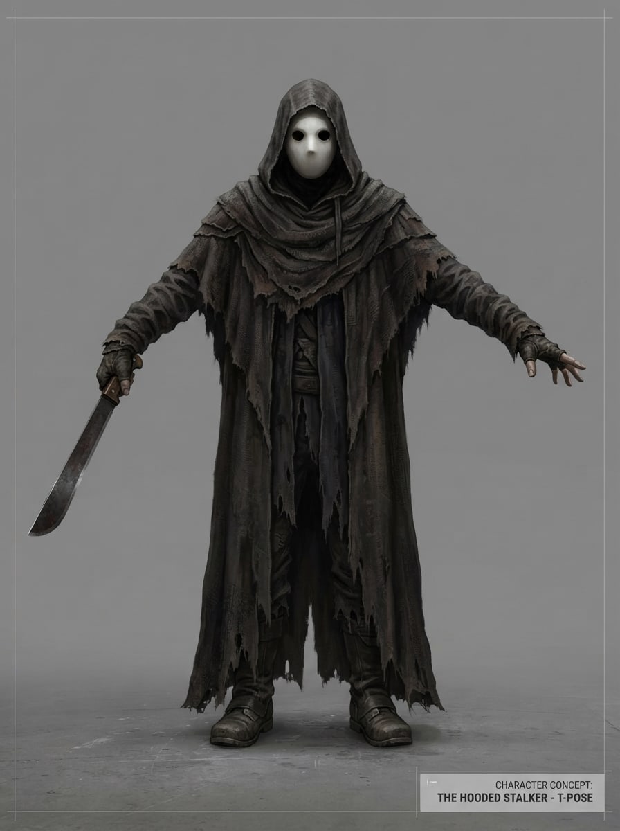 Masked Killer Concept