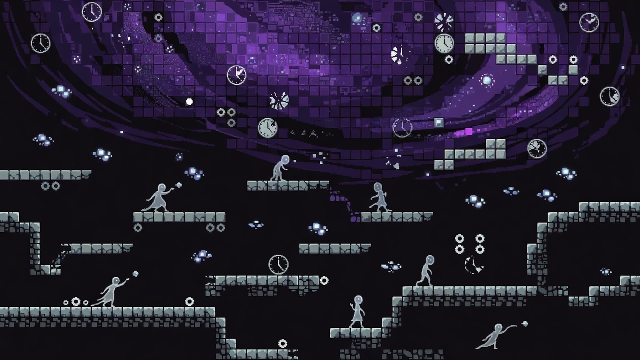 Tileset - Zona do Fluxo Temporal (1 / 2)