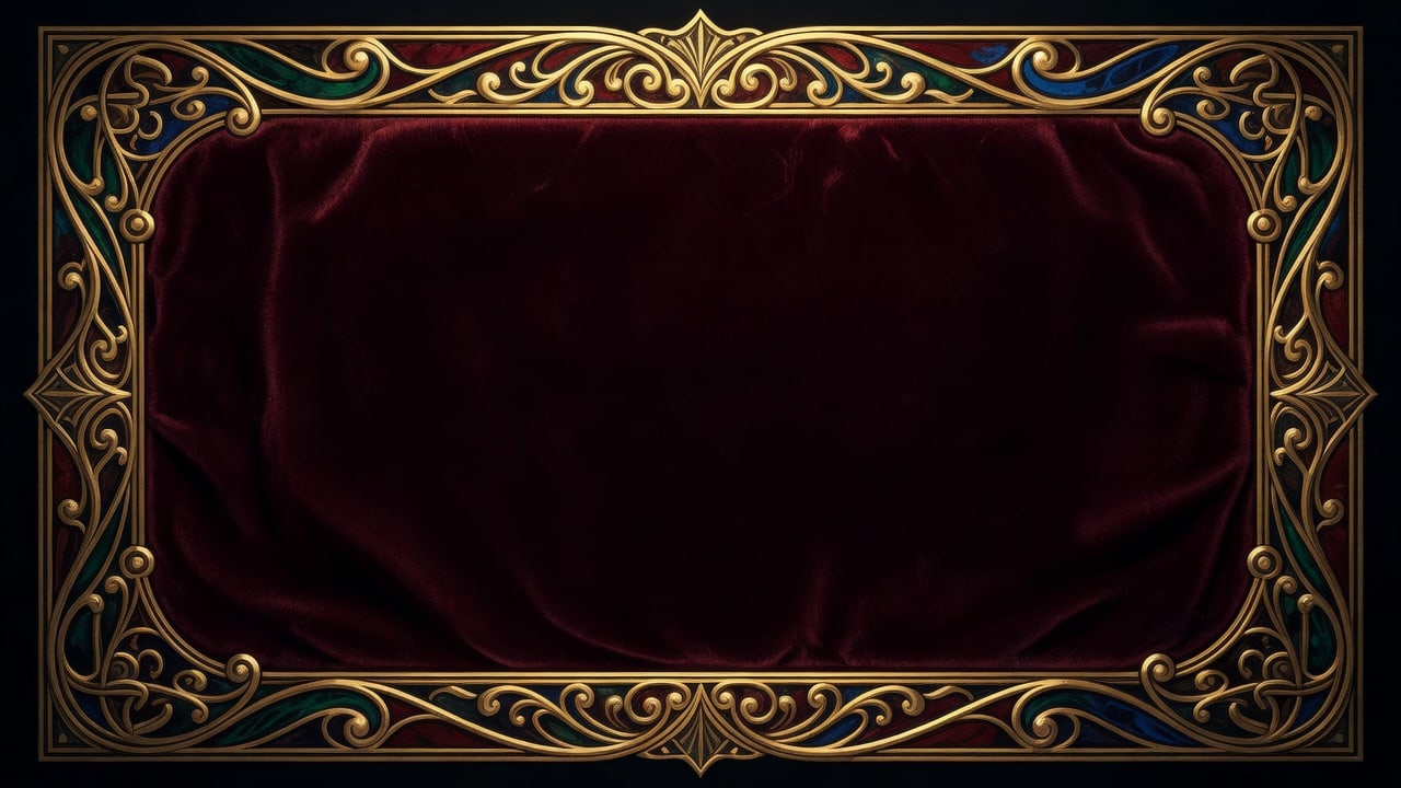 Illustrated Casino Background Panel (1 / 2)