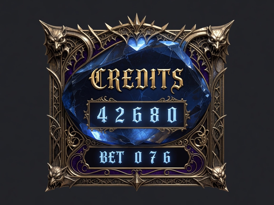 Dark Fantasy Credits Display