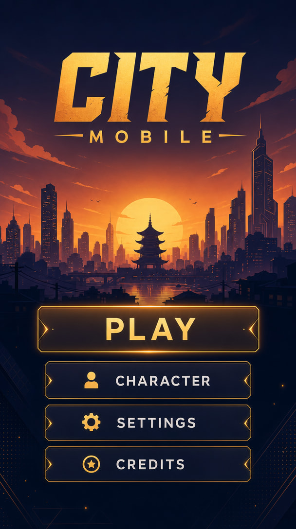 Main Menu Screen - City Mobile