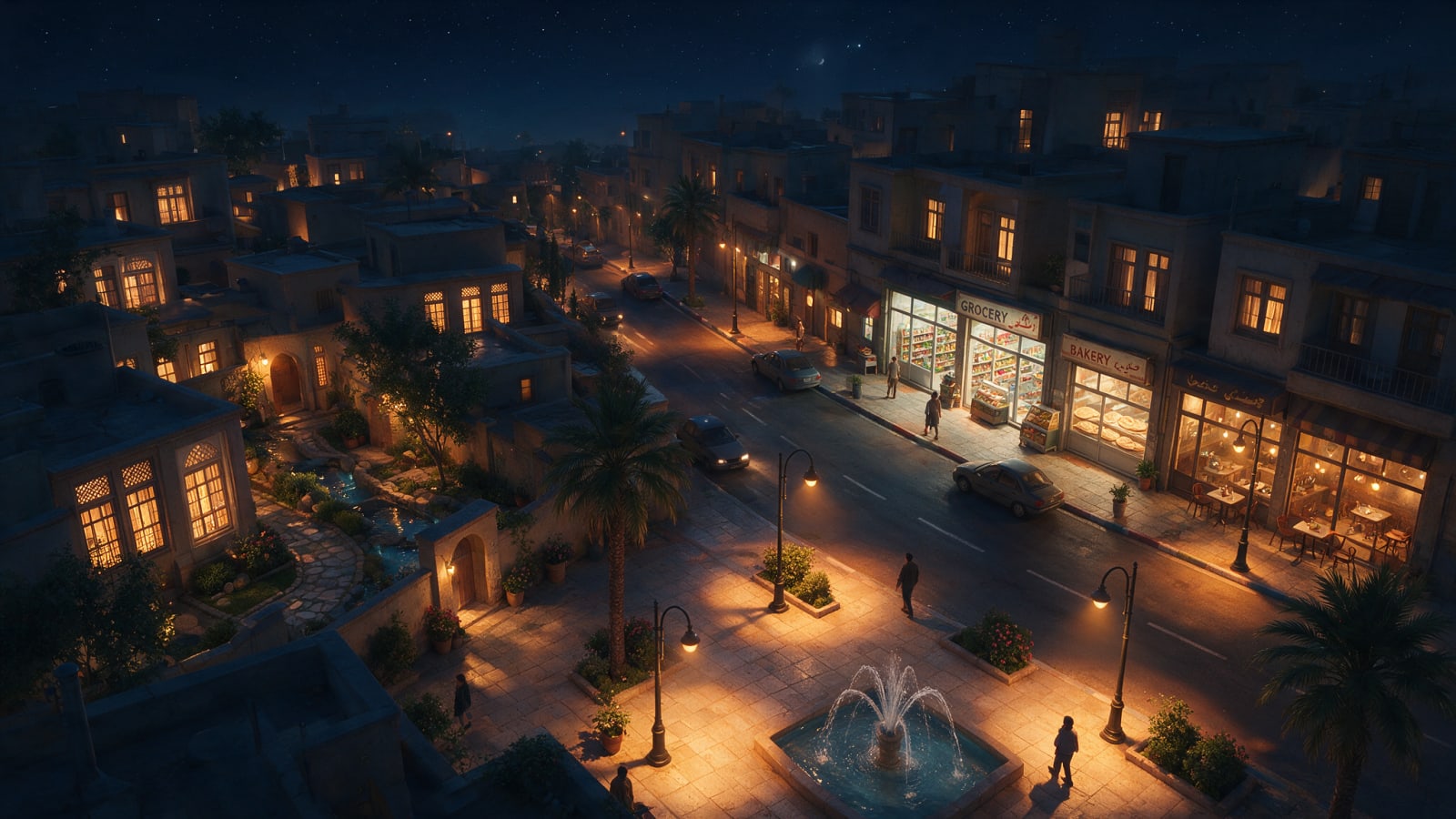 Pahlavan - Neighborhood at Night