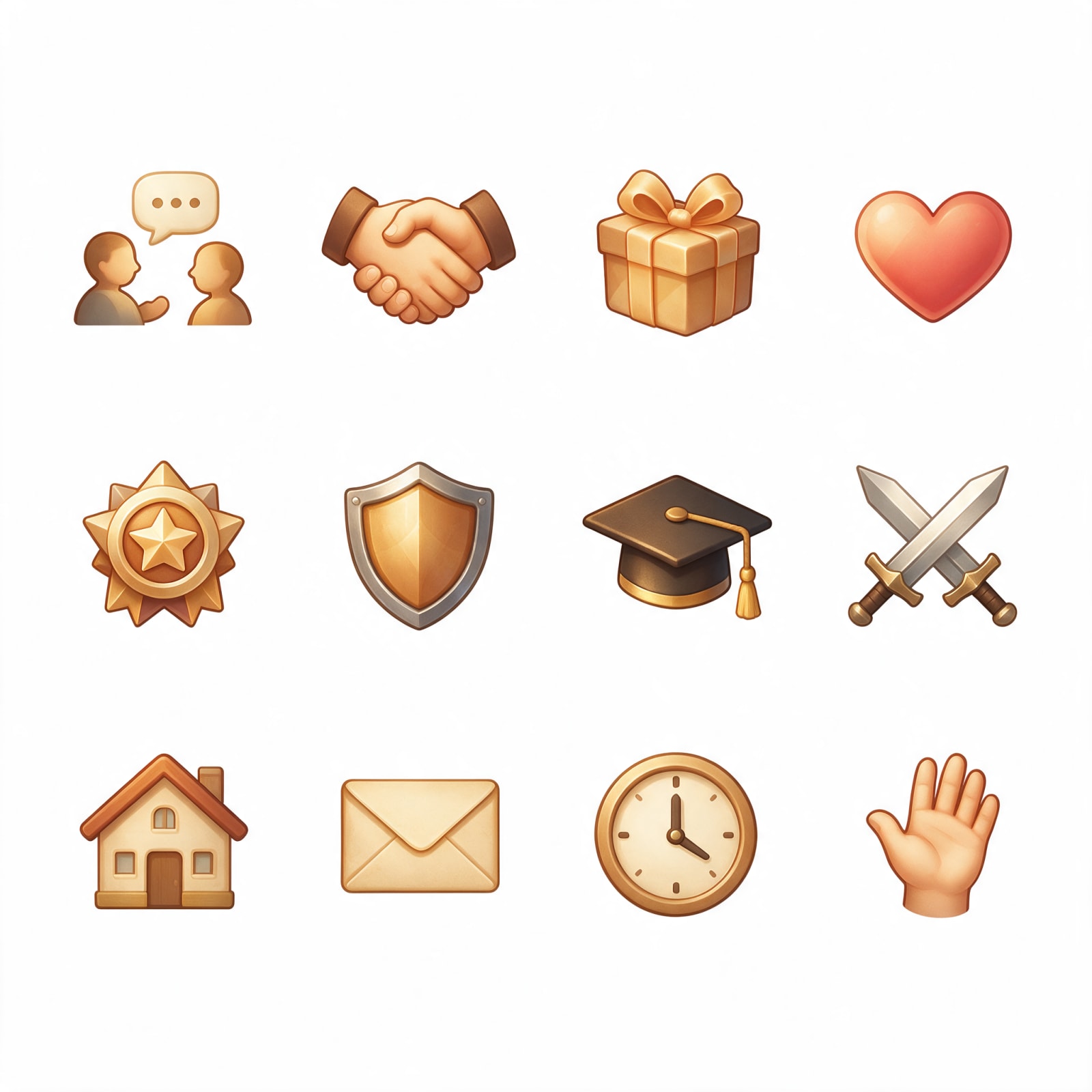 Pahlavan - Social Interaction Icons