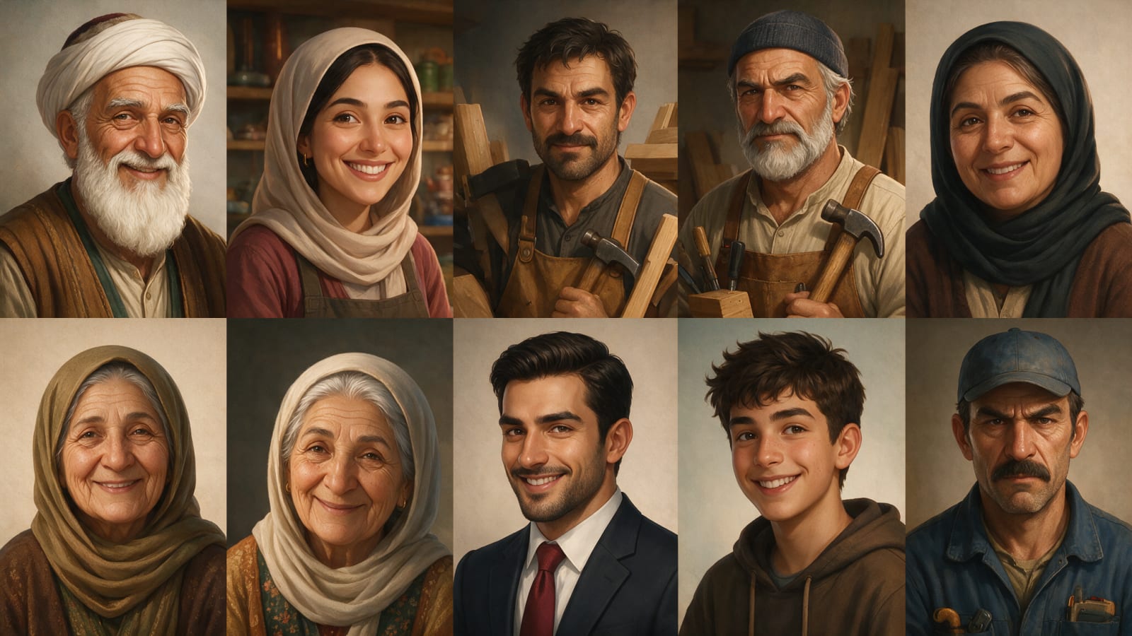 Pahlavan - NPC Portrait Collection