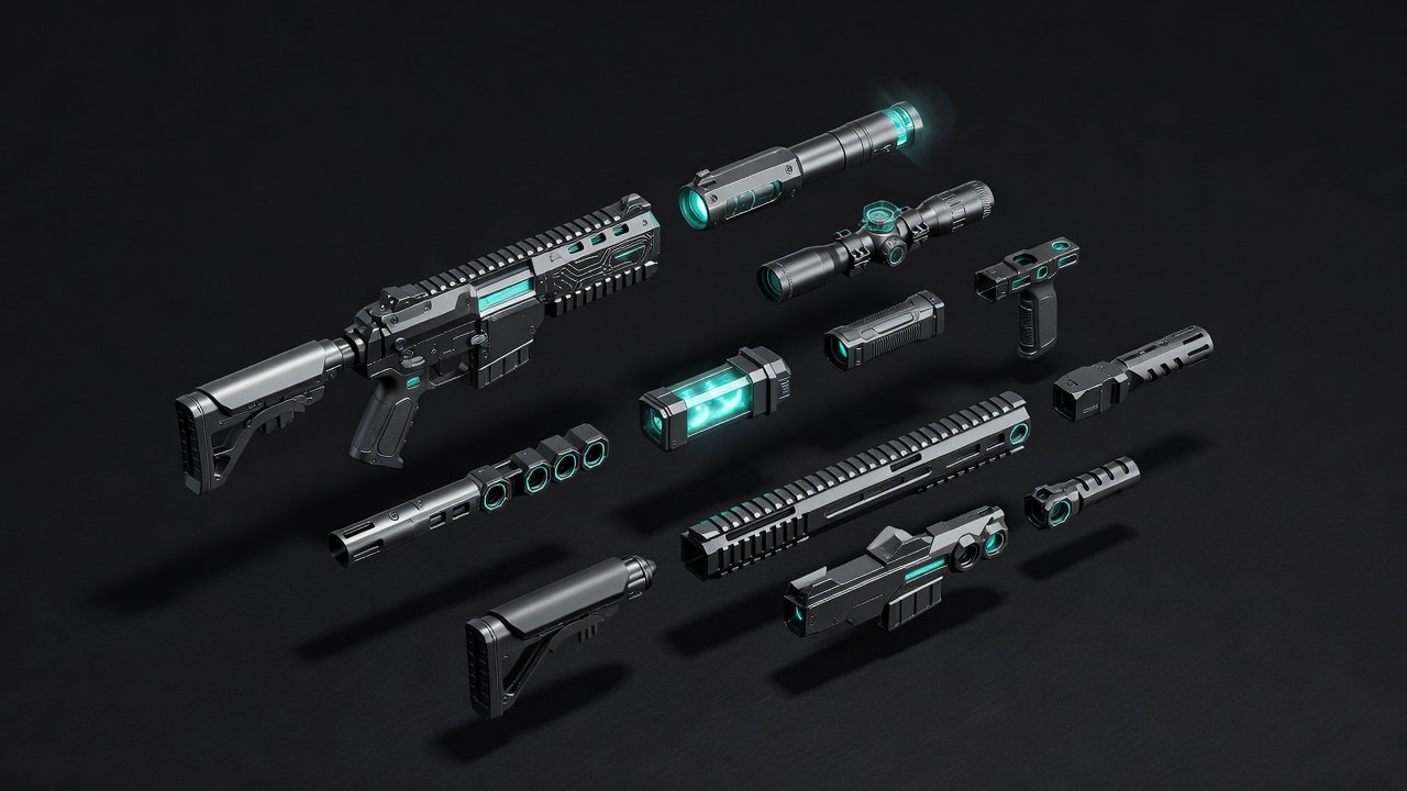 Weapon Parts - Gun Concept