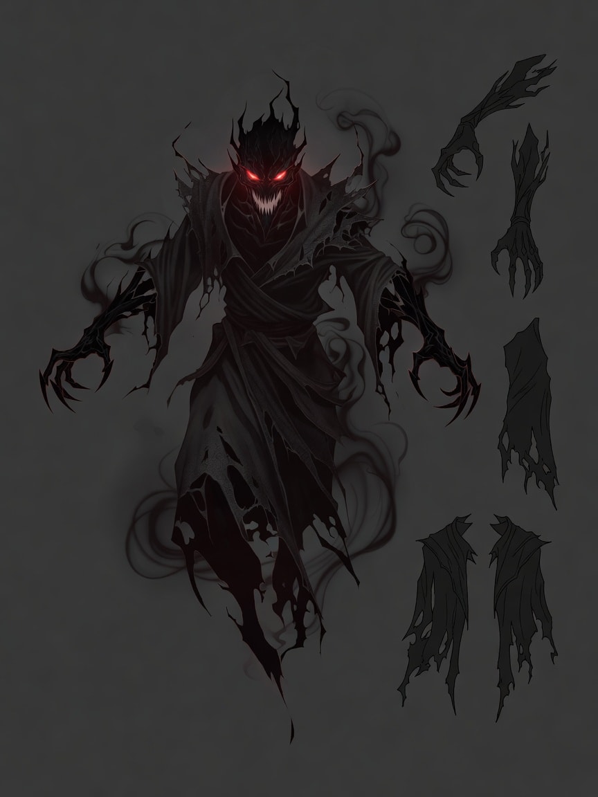 Vengeful Ghost - Enemy Concept