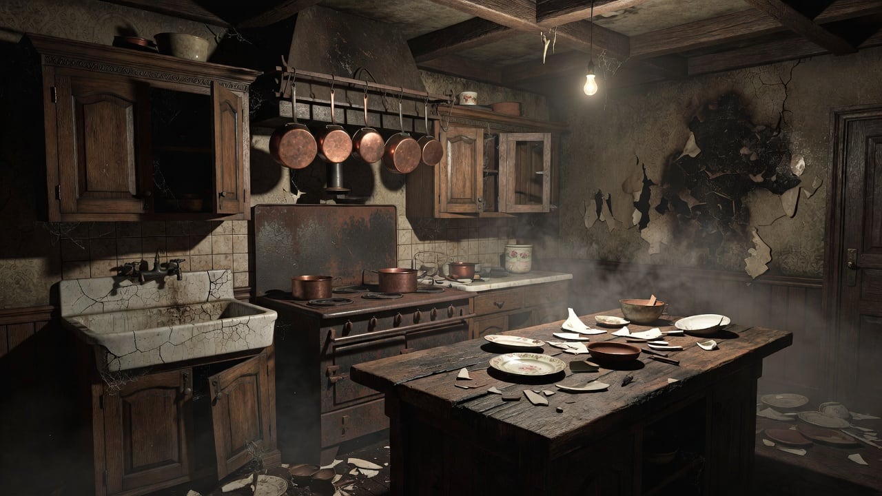 Haunted House - Kitchen Environment