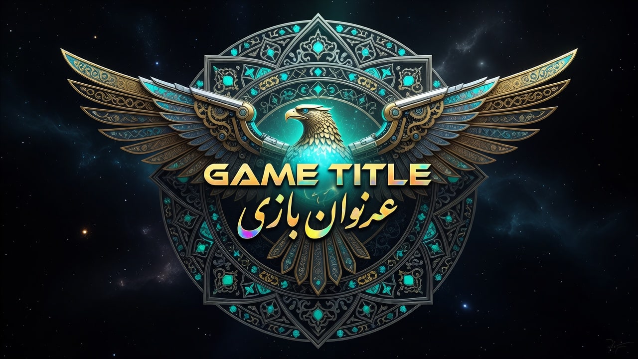 Game Logo - Persian Sci-Fi Title