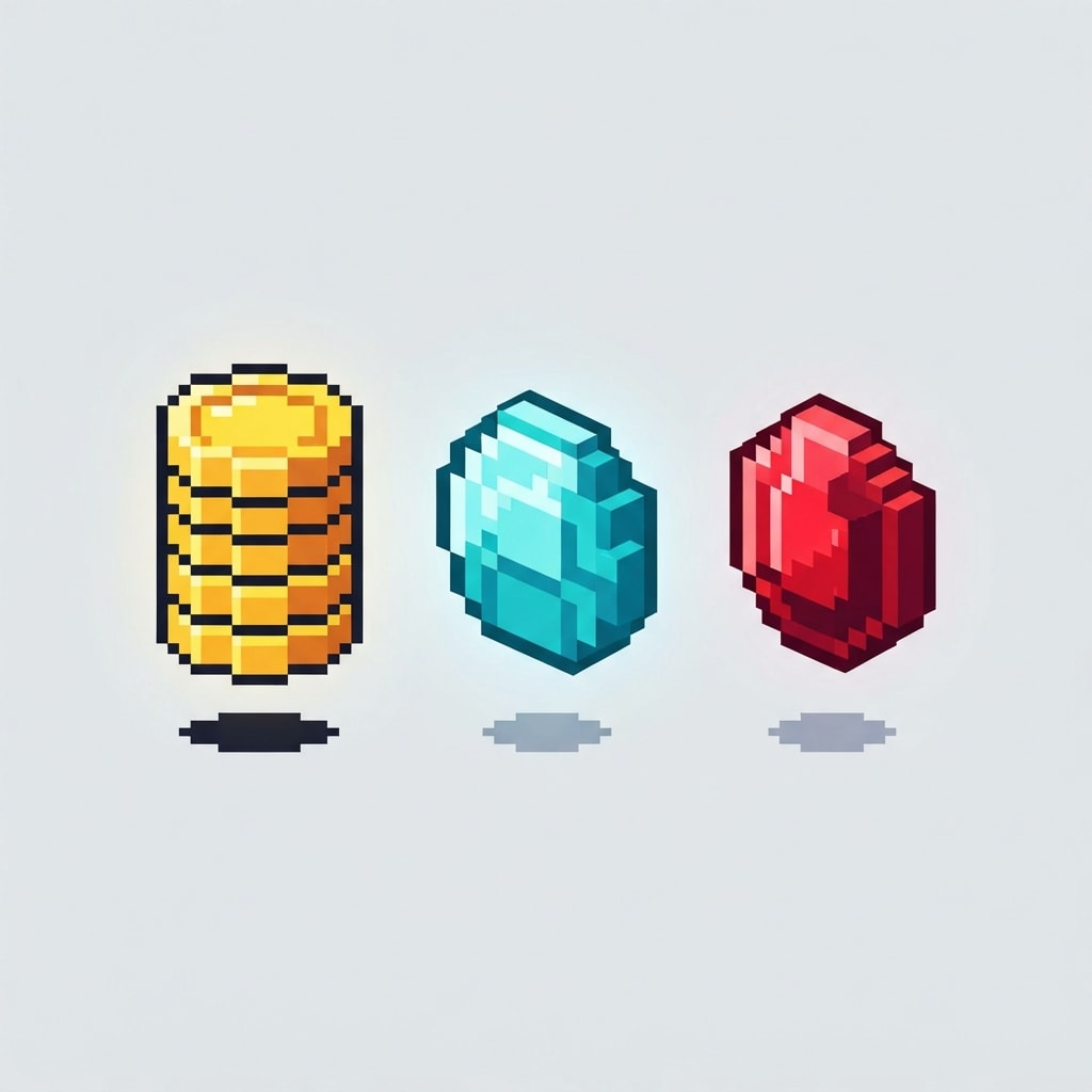 Coins and Gems Currency