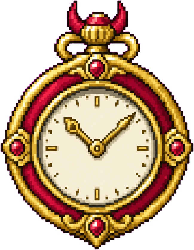 Time Watch Dial Pixel