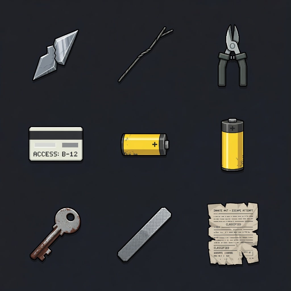 Game Items Icon Set