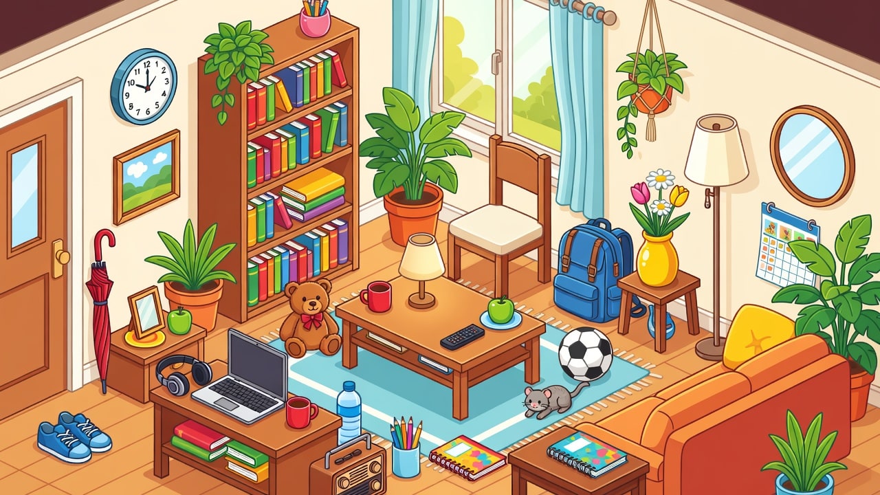 Study Room Memory Scene