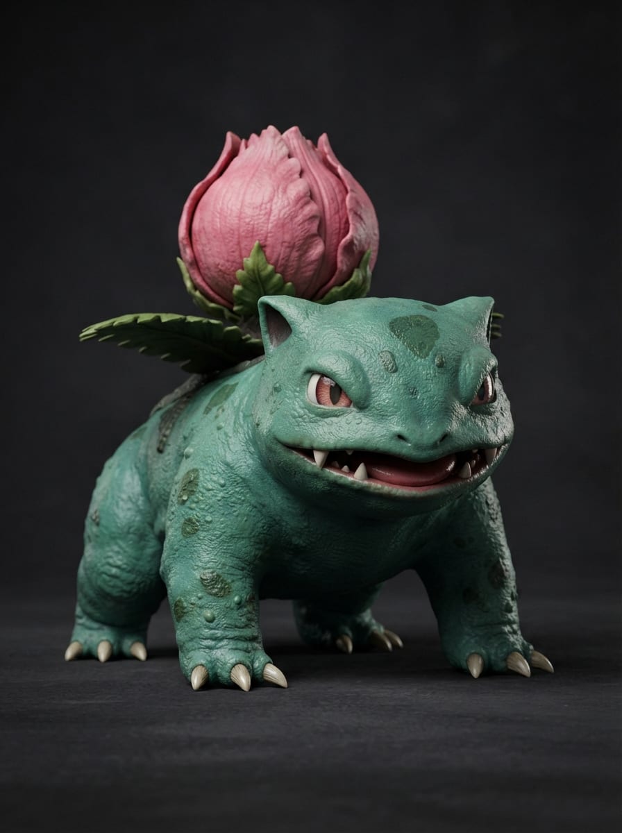 Ivysaur Realista - Referencia