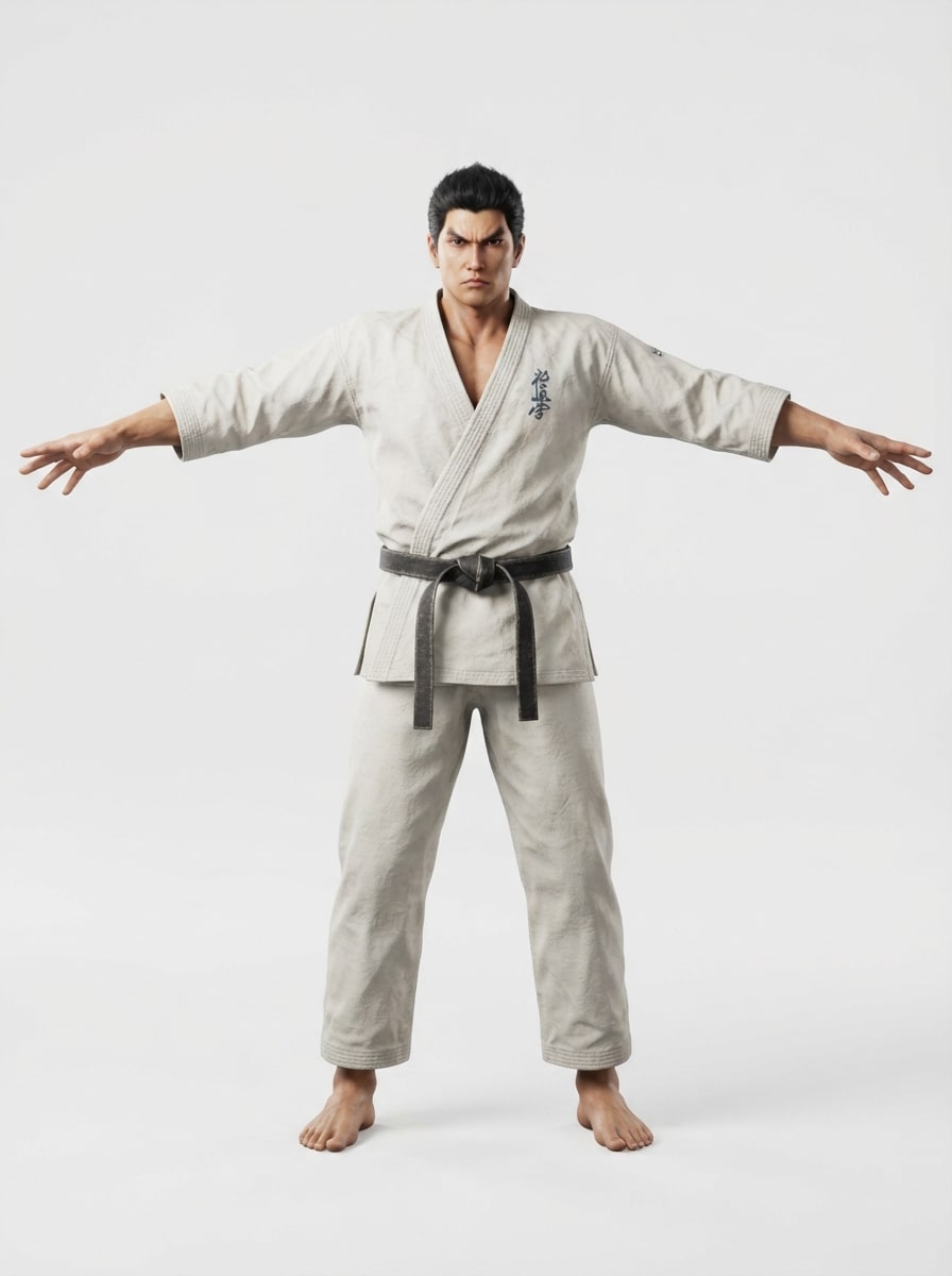 Karateka T-Pose Reference