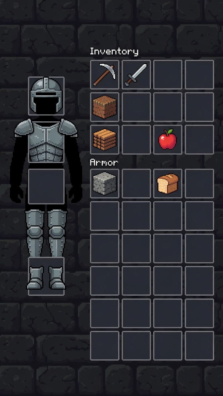 Blockverse Inventory Screen