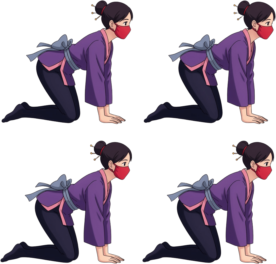 Kunoichi Mount Idle Frames (2 / 4)