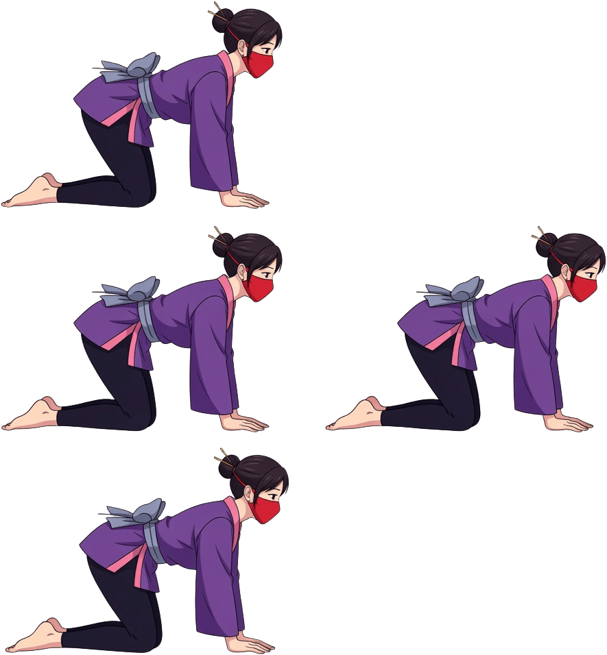 Kunoichi Mount Idle Frames (3 / 4)