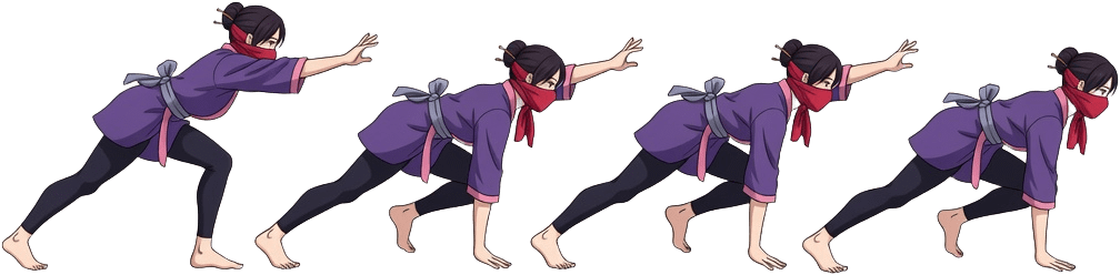 Kunoichi Mount Crawl Frames A (4 / 4)