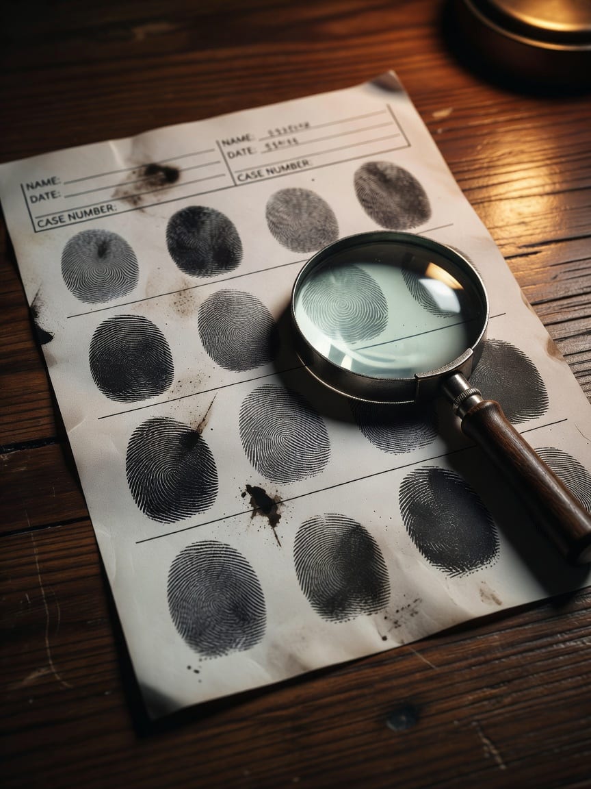 VERDICT - Evidence: Fingerprint Card