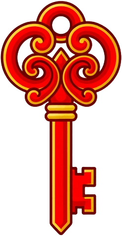 Red Key - Item Sprite