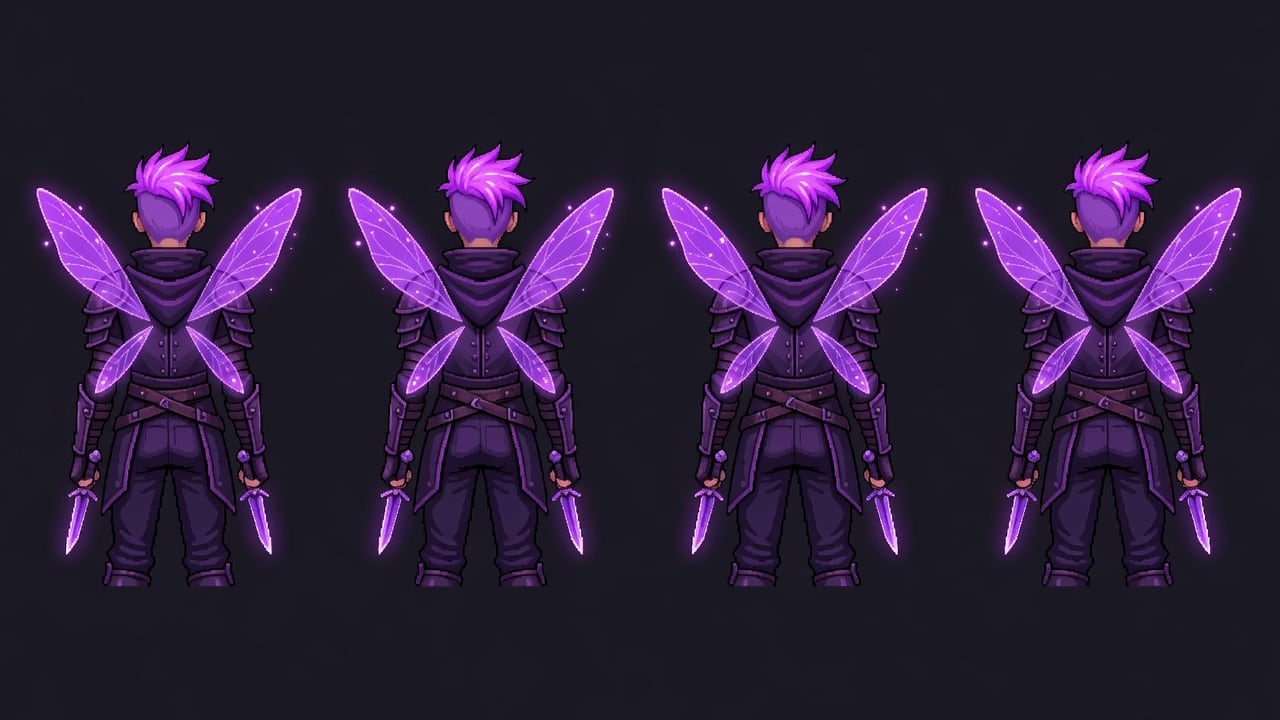 Fairy Rogue - Idle Back