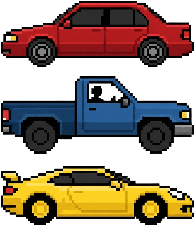 Vehicle Sprites (2 / 2)