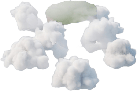 Floating Cloud Puffs