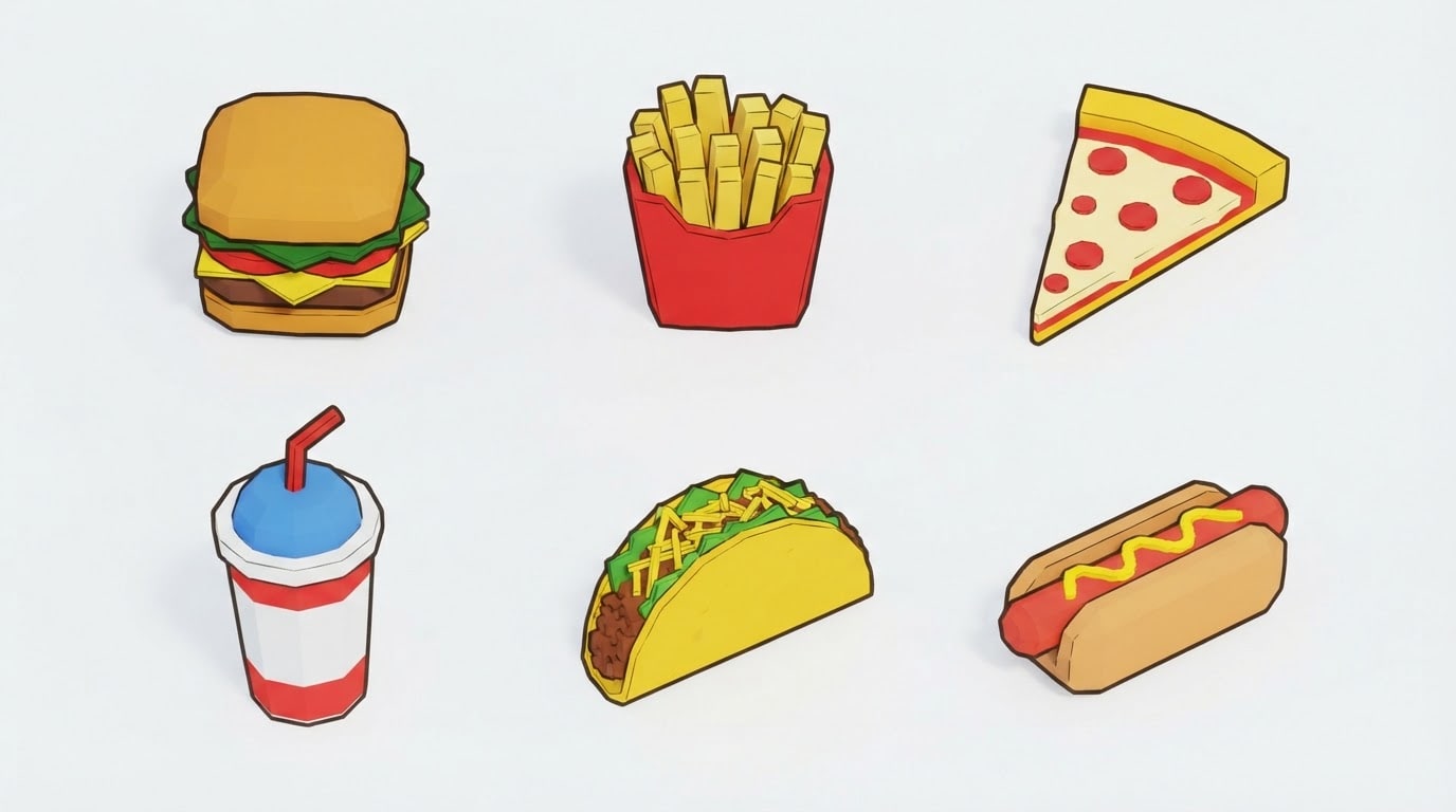 Roblox Fast Food Set Concept
