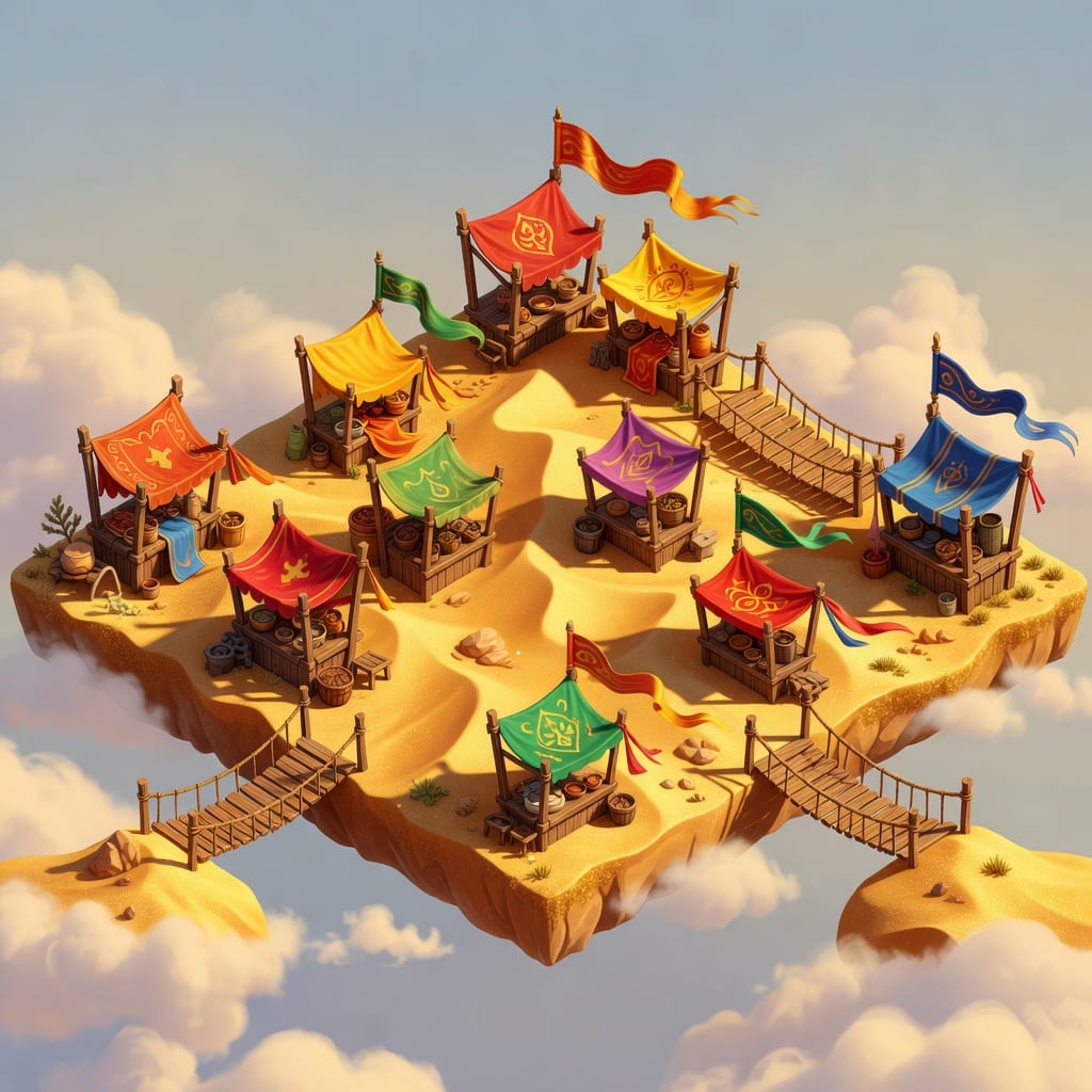 Biome A - Merchant Bazaar