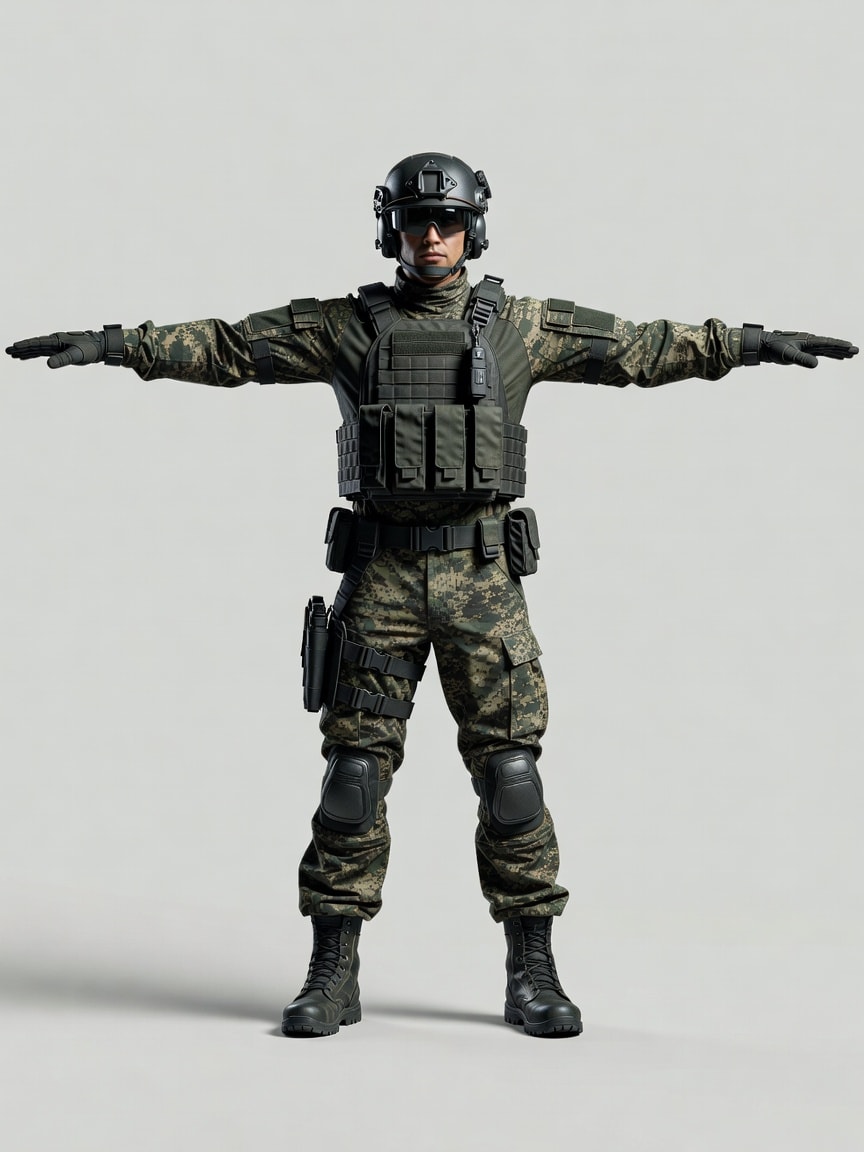 Tactical Soldier Character - Reference