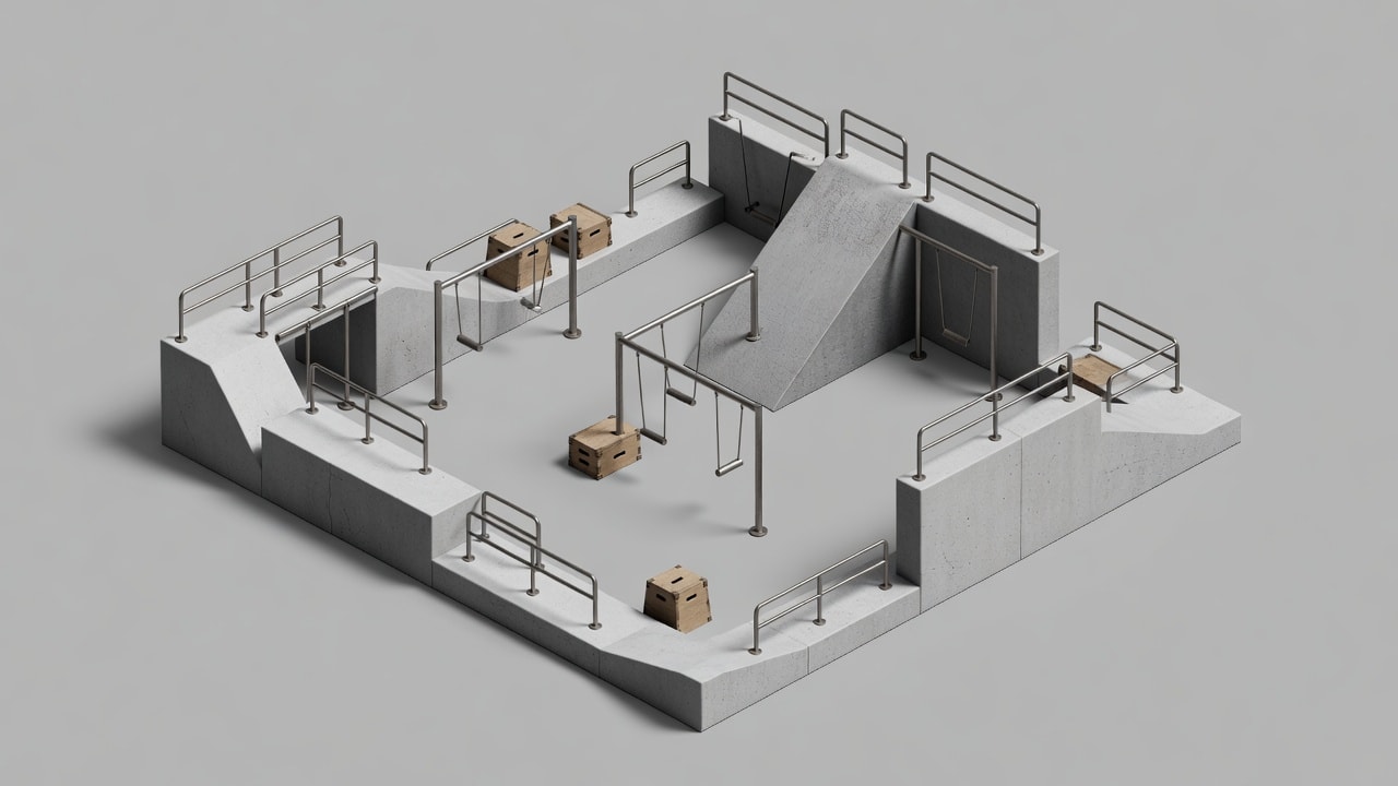 Parkour Environment Concept