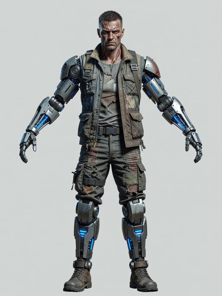 Cyborg Survivor - Concept (1 / 2)