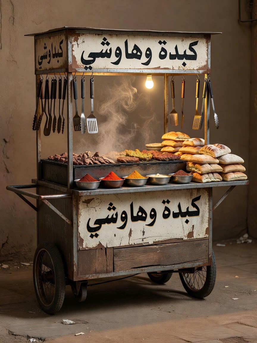 Kebda Hawaoshi Street Cart - Reference