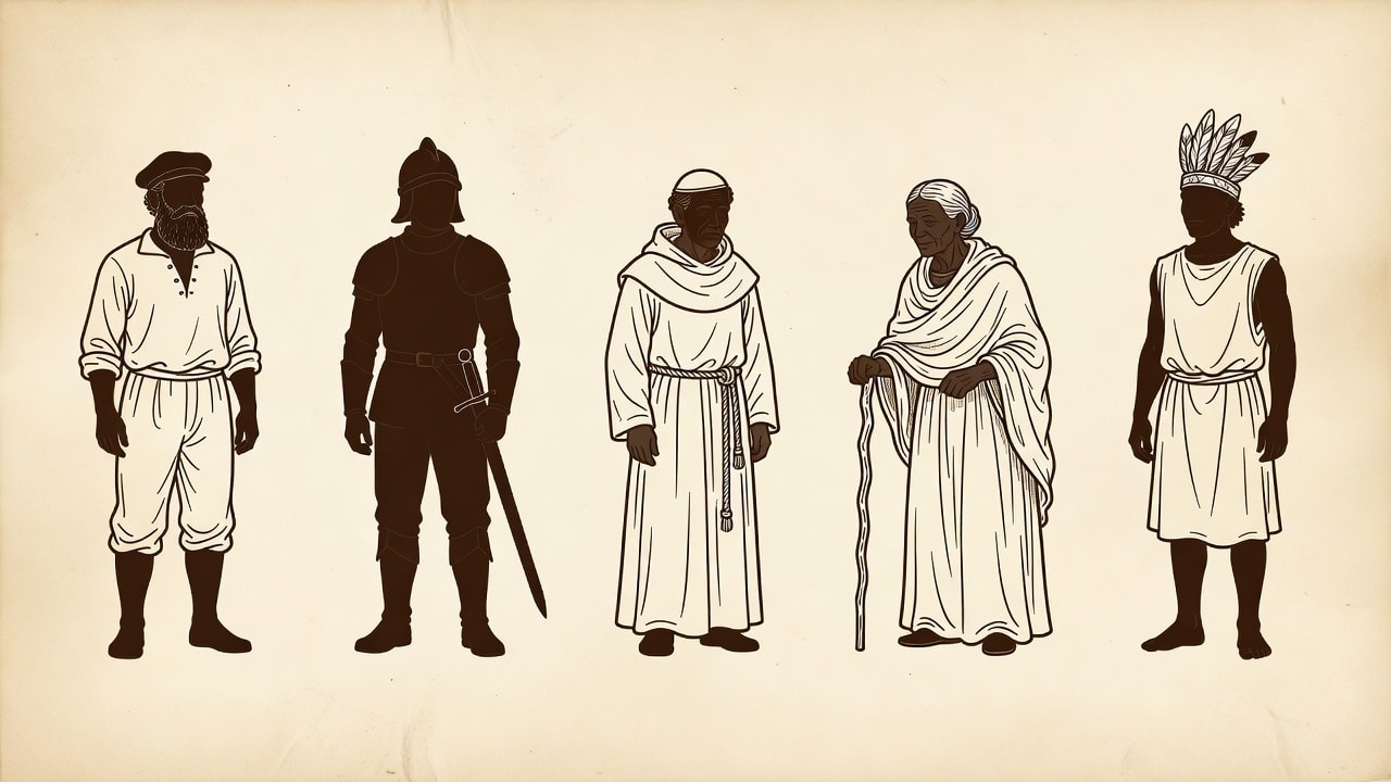 Geschichte - NPC Silhouettes Set 2