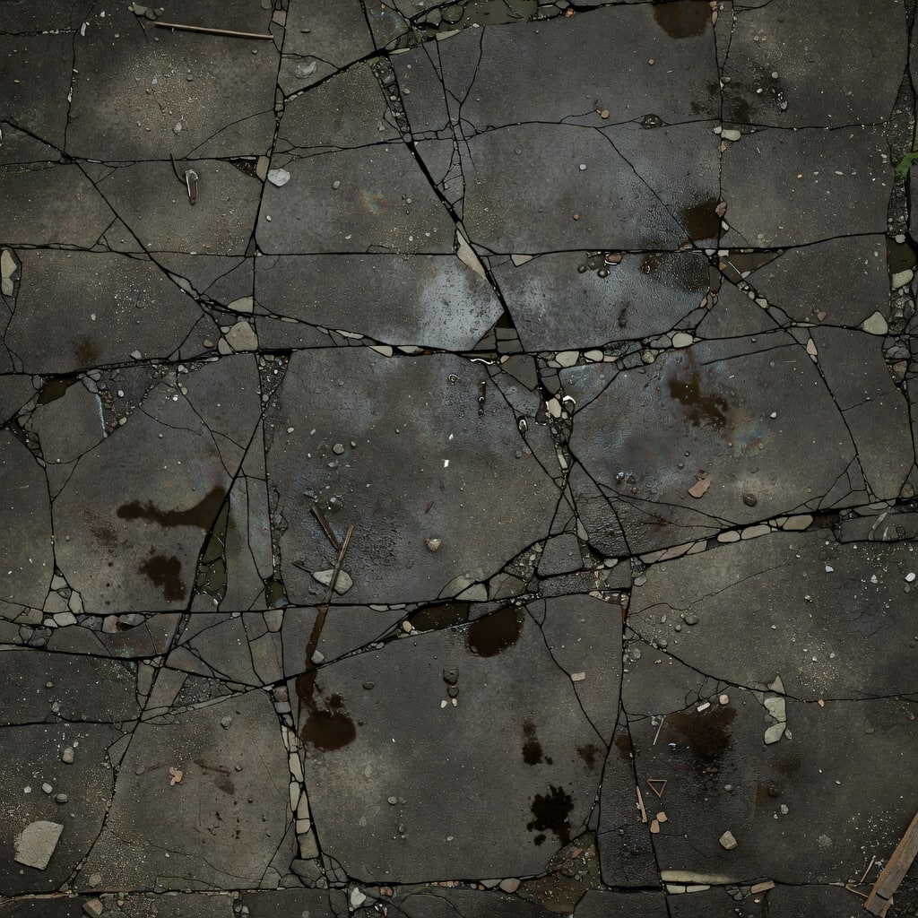 Horror Concrete Floor