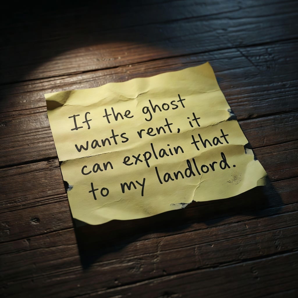 Sticky Note – Landlord