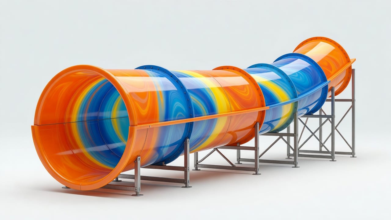 Waterpark Tube - Curved Section (1 / 2)