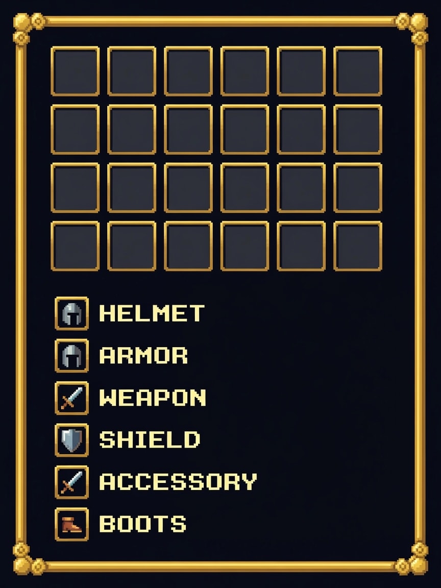 Inventory Panel UI