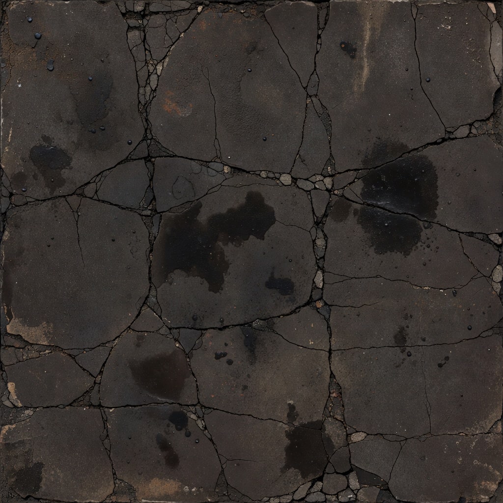 Weathered Asphalt Tiles