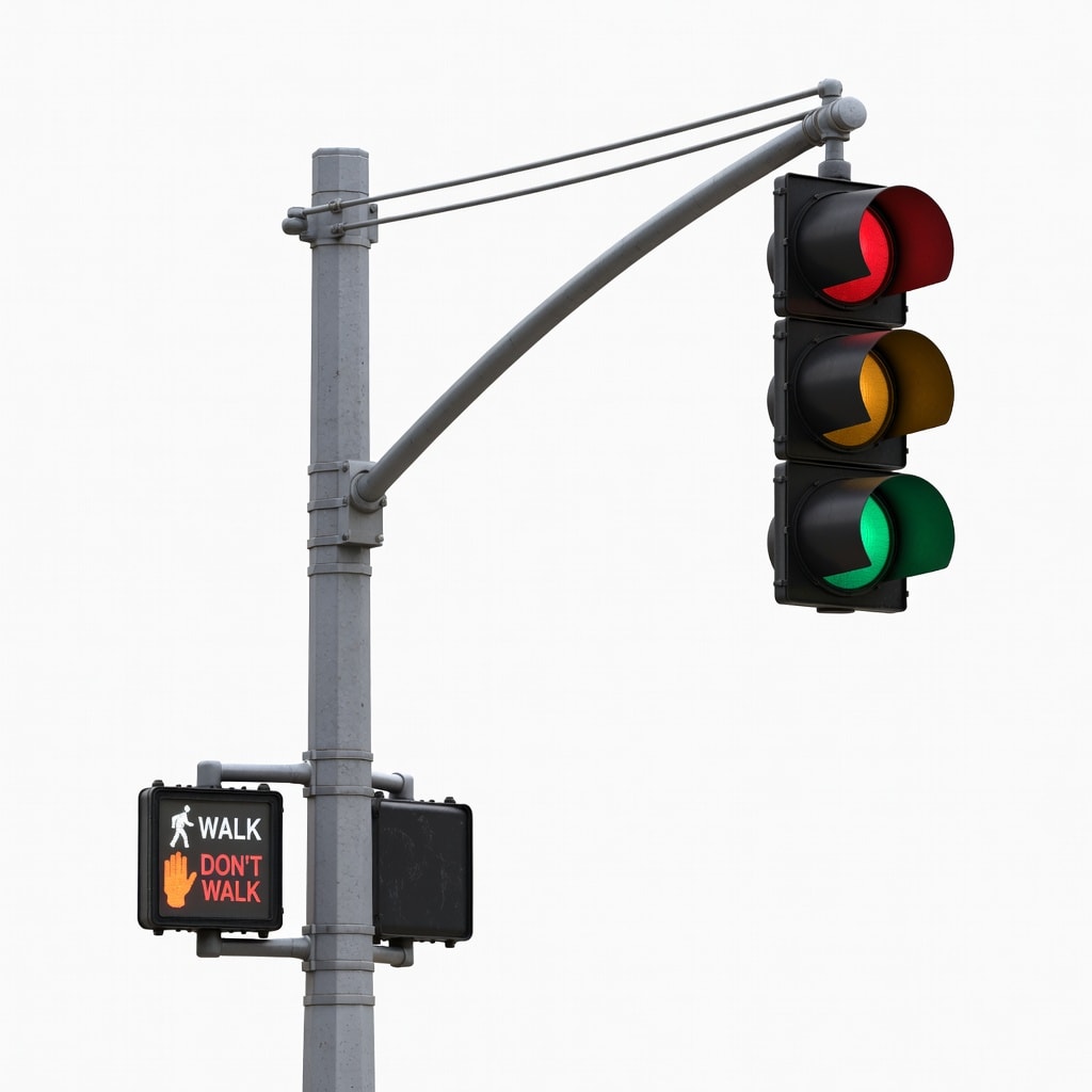 Realistic NYC Traffic Light