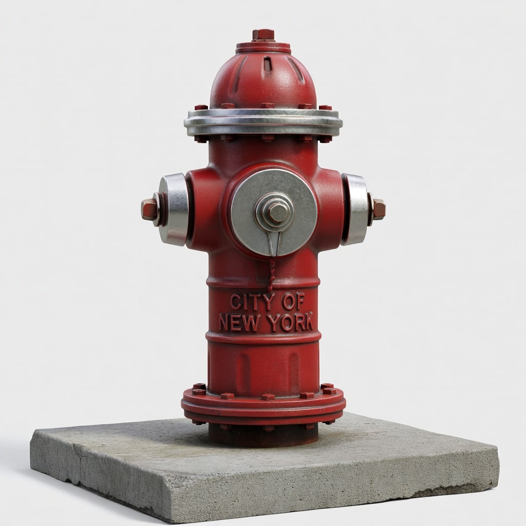 NYC Siamese Hydrant