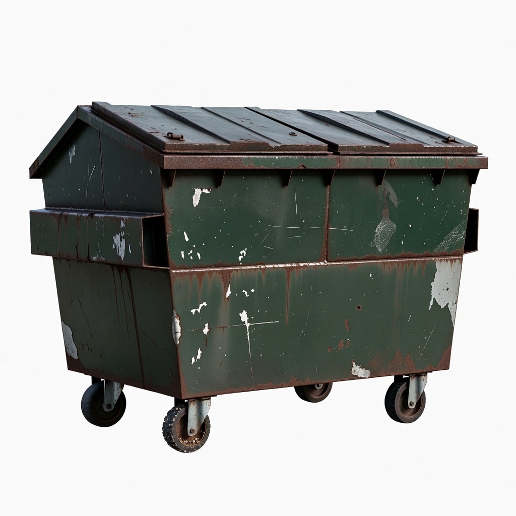 Realistic Urban Dumpster