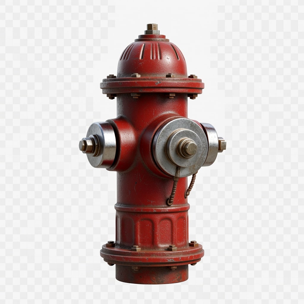 Realistic Fire Hydrant
