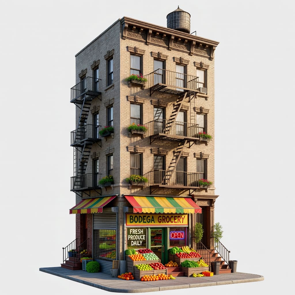 NYC Prewar Apartment Block