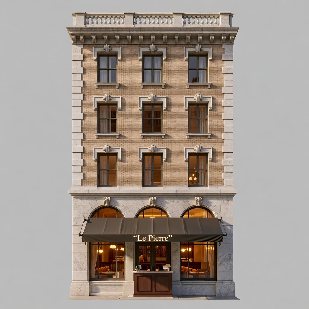 Beaux Arts Mixed Use Building