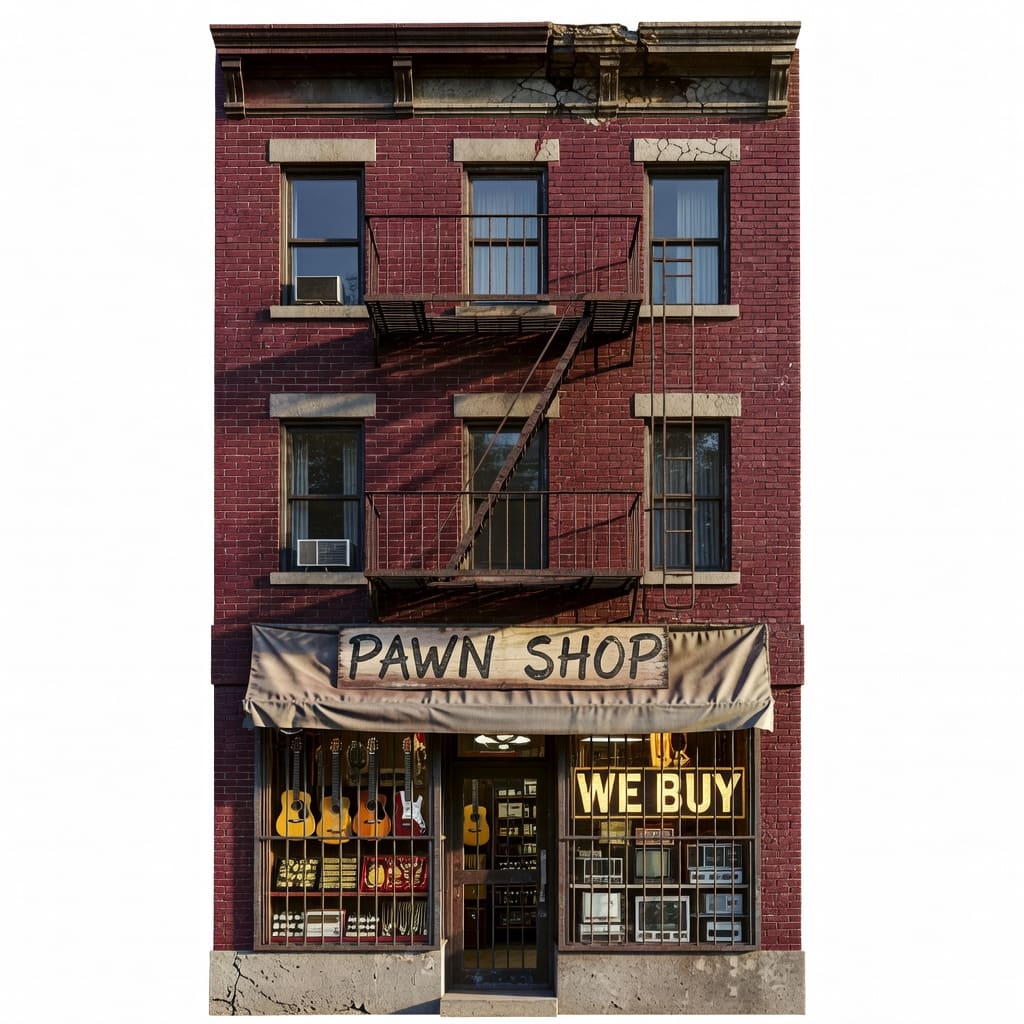 Gritty NYC Rowhouse