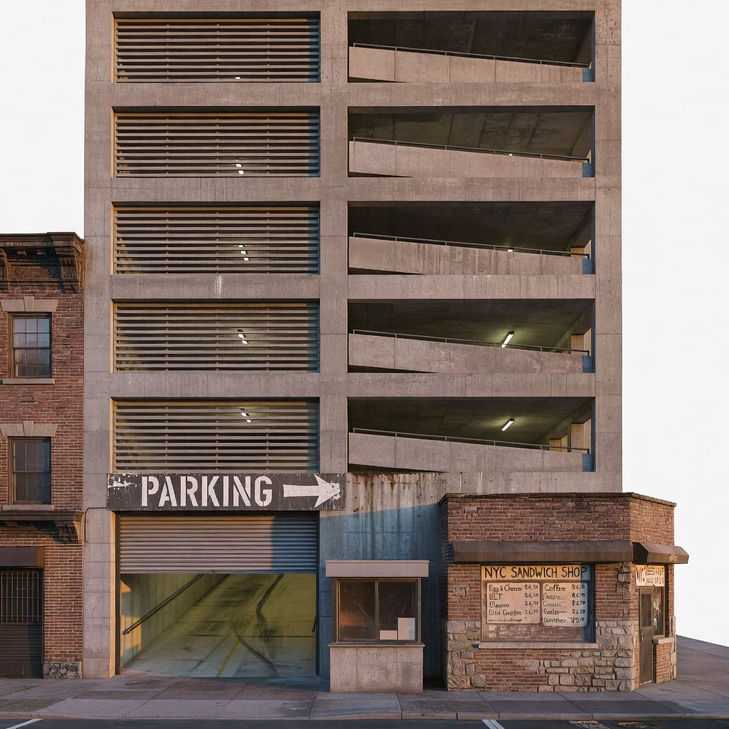 NYC Urban Parking Garage